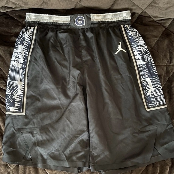 Georgetown nike shorts (size 36). Authentic team issued. Iverson